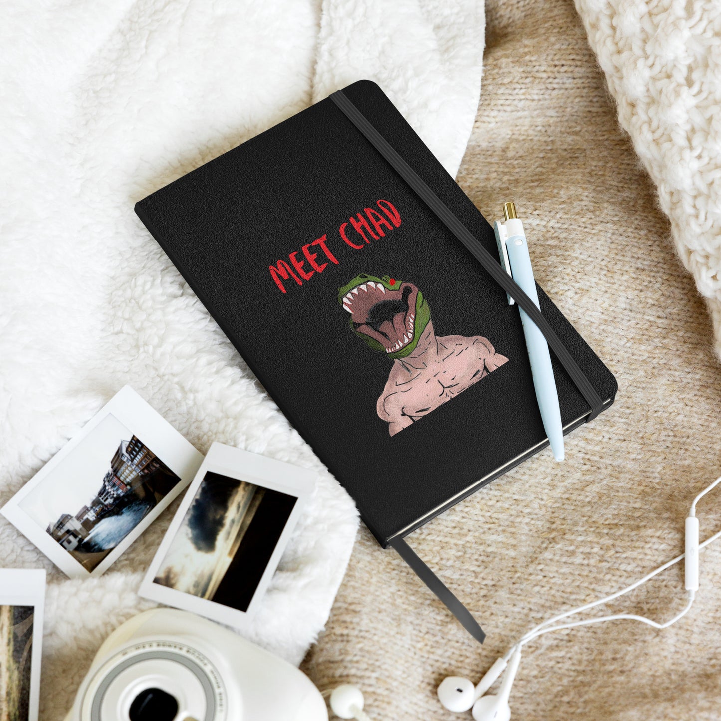 Meet Chad Hardcover Bound Notebook