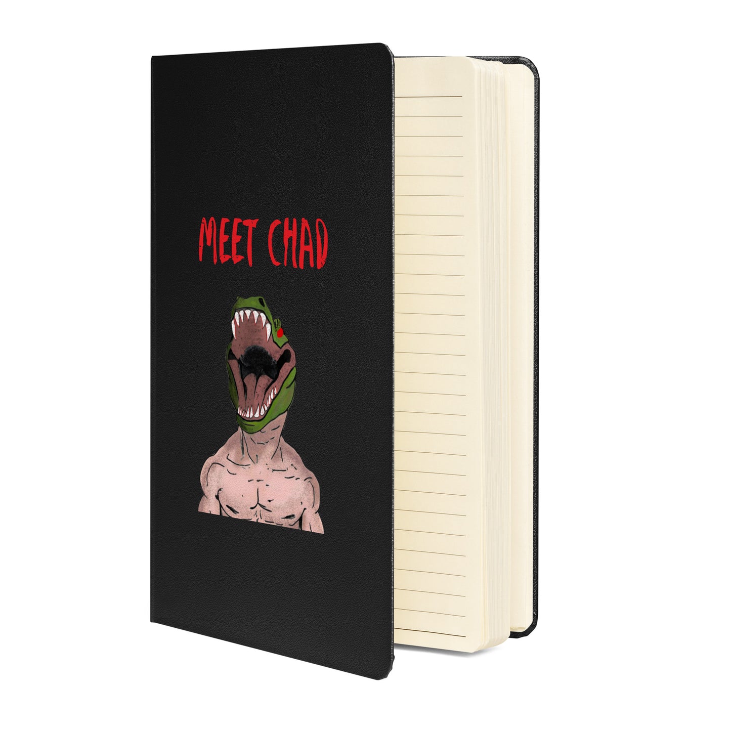 Meet Chad Hardcover Bound Notebook