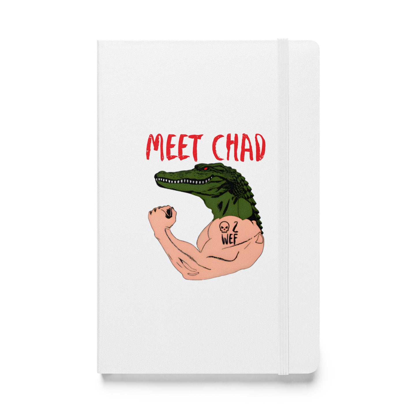 Meet Chad Hardcover Bound Notebook