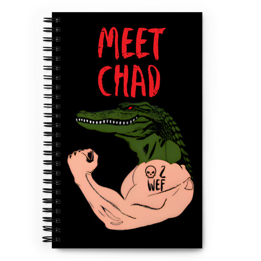 Meet Chad Spiral Notebook